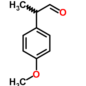 2-(4-Methoxyphenyl)propanal Structure,5405-83-4Structure