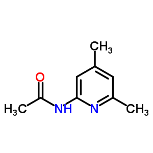 N-(4,6-dimethyl-2-pyridinyl)acetamide Structure,5407-88-5Structure