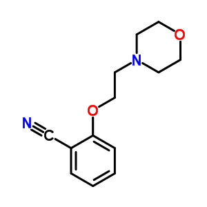 2-(2-Morpholin-4-ylethoxy)benzonitrile Structure,540753-12-6Structure