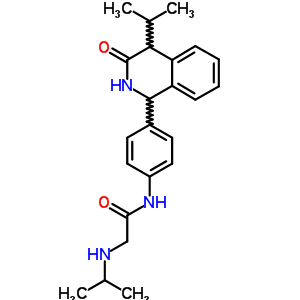 4’-(4-Isopropyl-3-oxo-1,2,3,4-tetrahydroisoquinolin-1-yl)-2-(propylamino)acetanilide Structure,54087-41-1Structure