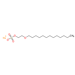 Sodium tridecyl ether sulfate Structure,54116-08-4Structure