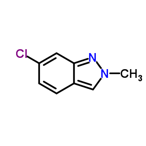 2H-Indazole, 6-chloro-2-methyl- Structure,541539-87-1Structure