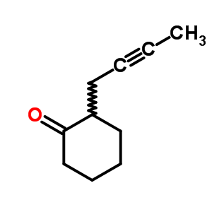 2-(2-Butynyl)cyclohexanone Structure,54166-48-2Structure