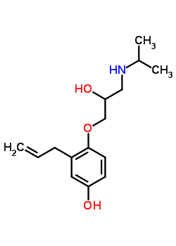 4-Hydroxyalprenolol Structure,54175-82-5Structure