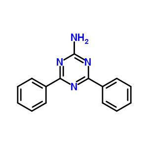 4,6-Diphenyl-1,3,5-triazin-2-amine Structure,5418-07-5Structure