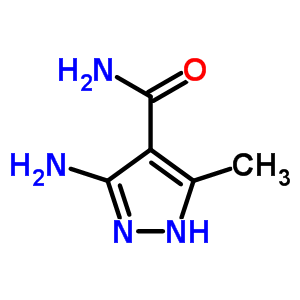 3-Amino-5-methyl-1h-pyrazole-4-carboxamide Structure,54184-81-5Structure