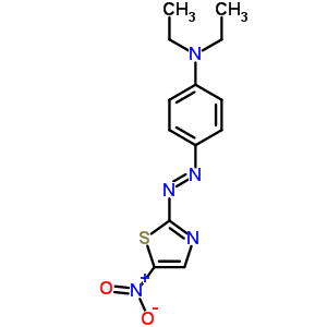 N,n-diethyl-4-[(5-nitro-2-thiazolyl)azo]benzenamine Structure,54289-46-2Structure