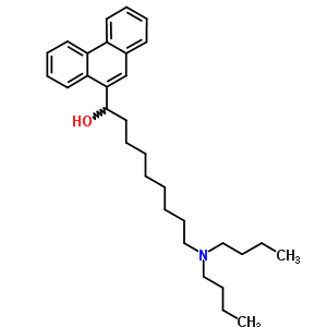 9-(Dibutylamino)-1-phenanthren-9-yl-nonan-1-ol Structure,5429-98-1Structure