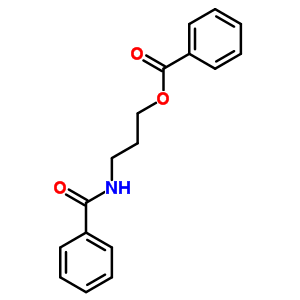 3-Benzamidopropyl benzoate Structure,5433-09-0Structure