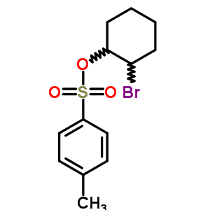 Cyclohexanol, 2-bromo-,1-(4-methylbenzenesulfonate) Structure,5433-23-8Structure