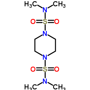 N,n,n,n-tetramethylpiperazine-1,4-disulfonamide Structure,5433-59-0Structure