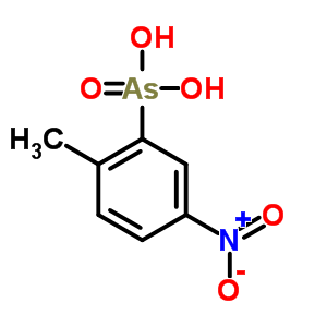 Arsonic acid,(2-methyl-5-nitrophenyl)-(9ci) Structure,5434-38-8Structure