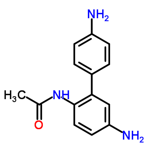 Acetamide,n-(4,5-diamino[1,1-biphenyl]-2-yl)- Structure,5434-67-3Structure