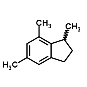 2,3-Dihydro-1,5,7-trimethyl-1h-indene Structure,54340-88-4Structure