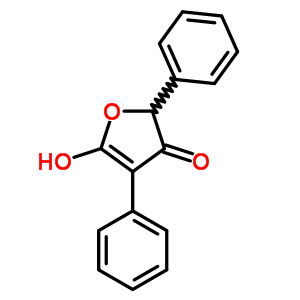 2(5H)-furanone,4-hydroxy-3,5-diphenyl- Structure,5435-01-8Structure