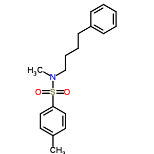 N,4-dimethyl-n-(4-phenylbutyl)benzenesulfonamide Structure,5435-07-4Structure