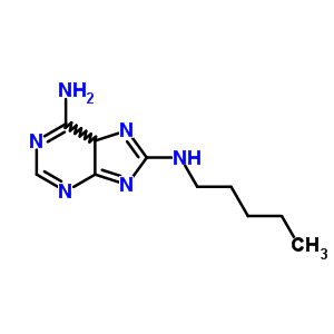 N-pentyl-5h-purine-6,8-diamine Structure,5436-35-1Structure