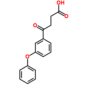 4-Oxo-4-(3-phenoxyphenyl)butyric acid Structure,54364-84-0Structure