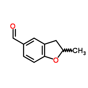 2,3-Dihydro-2-methyl-5-benzofurancarbaldehyde Structure,54365-75-2Structure