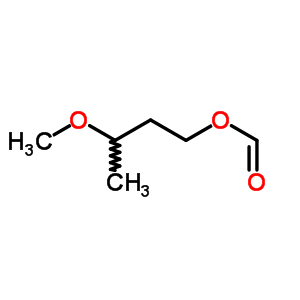 3-Methoxybutyl formate Structure,5437-07-0Structure