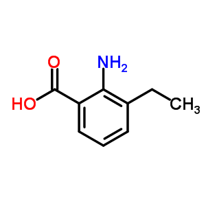 Benzoic acid,2-amino-3-ethyl- Structure,5437-40-1Structure