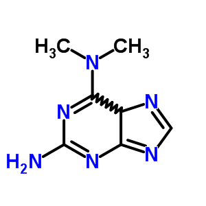 N,n-dimethyl-5h-purine-2,6-diamine Structure,5437-49-0Structure