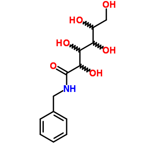 N-benzyl-2,3,4,5,6-pentahydroxy-hexanamide Structure,5438-33-5Structure