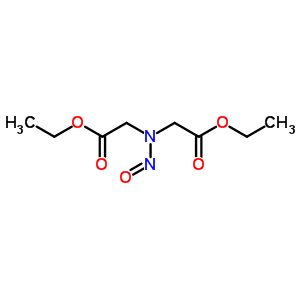 (Nitrosoimino)bisacetic acid diethyl ester Structure,5438-83-5Structure