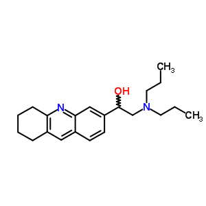 2-(Dipropylamino)-1-(5,6,7,8-tetrahydroacridin-3-yl)ethanol Structure,5438-91-5Structure