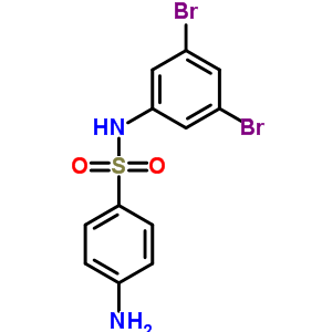 4-Amino-n-(3,5-dibromophenyl)benzenesulfonamide Structure,5438-94-8Structure