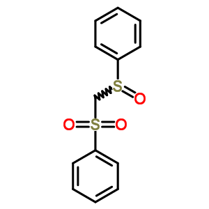 Phenylsulfinyl)(phenylsulfonyl)methane Structure,54384-18-8Structure