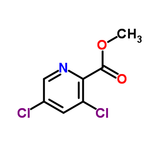 2-Pyridinecarboxylicacid, 3,5-dichloro-, methyl ester Structure,5439-08-7Structure