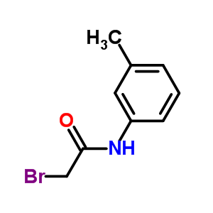 2-Bromo-n-(3-methylphenyl)acetamide Structure,5439-17-8Structure