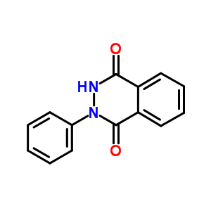 1,4-Phthalazinedione,2,3-dihydro-2-phenyl- Structure,5439-98-5Structure