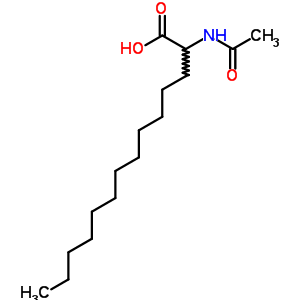 2-Acetamidotetradecanoic acid Structure,5440-51-7Structure