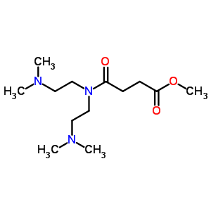 Methyl 3-[bis(2-dimethylaminoethyl)carbamoyl]propanoate Structure,5441-22-5Structure