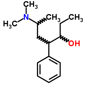 Benzeneethanol, b-[2-(dimethylamino)propyl]-a-ethyl- Structure,5441-25-8Structure