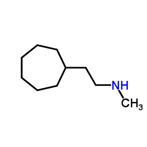 2-Cycloheptyl-n-methyl-ethanamine Structure,5441-72-5Structure