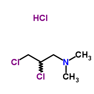 2,3-Dichloro-n,n-dimethyl-propan-1-amine Structure,5443-48-1Structure