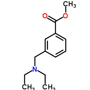 Methyl 3-(diethylaminomethyl)benzoate Structure,5444-12-2Structure