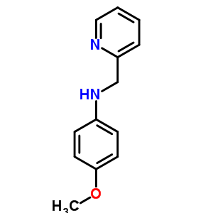 4-Methoxy-n-(pyridin-2-ylmethyl)aniline Structure,5444-88-2Structure