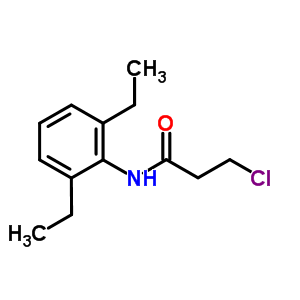 3-Chloro-n-(2,6-diethylphenyl)propanamide Structure,544423-20-3Structure