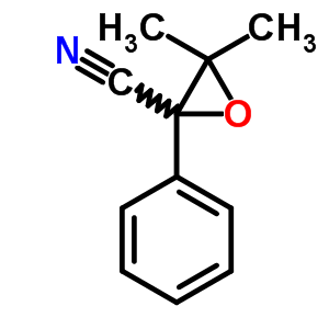 3,3-Dimethyl-2-phenyl-oxirane-2-carbonitrile Structure,5445-32-9Structure