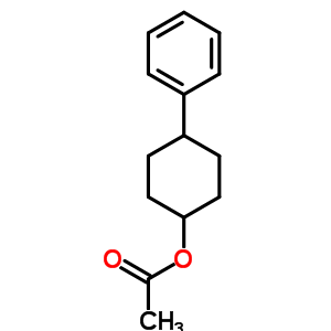 Cyclohexanol,4-phenyl-, 1-acetate Structure,5445-95-4Structure