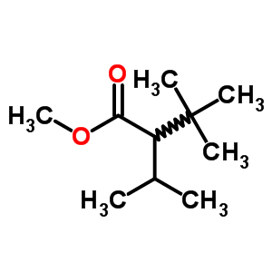 3,3-Dimethyl-2-isopropylbutanoic acid methyl ester Structure,54461-01-7Structure