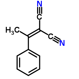 2-(1-Phenylethylidene)malononitrile Structure,5447-87-0Structure