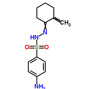 4-Amino-n-[(2-methylcyclohexylidene)amino]benzenesulfonamide Structure,5448-71-5Structure