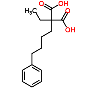 2-Ethyl-2-(4-phenylbutyl)propanedioic acid Structure,5449-70-7Structure