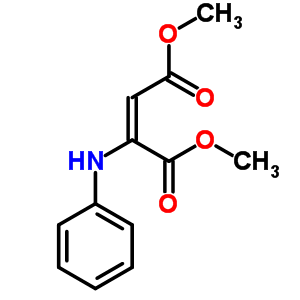 Dimethyl2-anilinobut-2-enedioate Structure,54494-74-5Structure