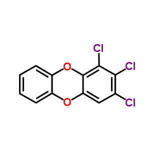 1,2,3-Trichlorodibenzo-p-dioxin Structure,54536-17-3Structure